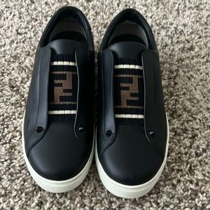 Fendi slip on shoes